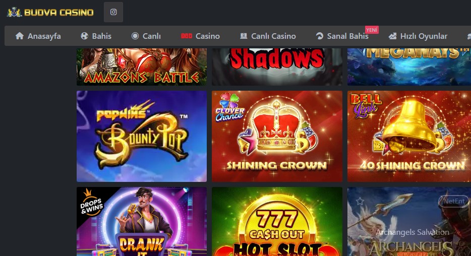 Budvacasino Casino Oyunu