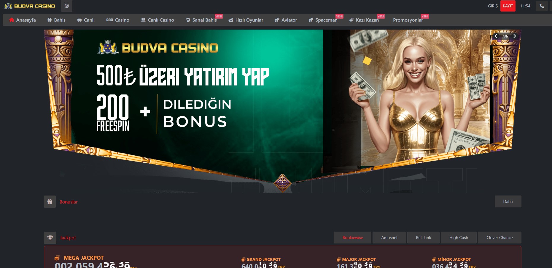 Budvacasino Şikayet